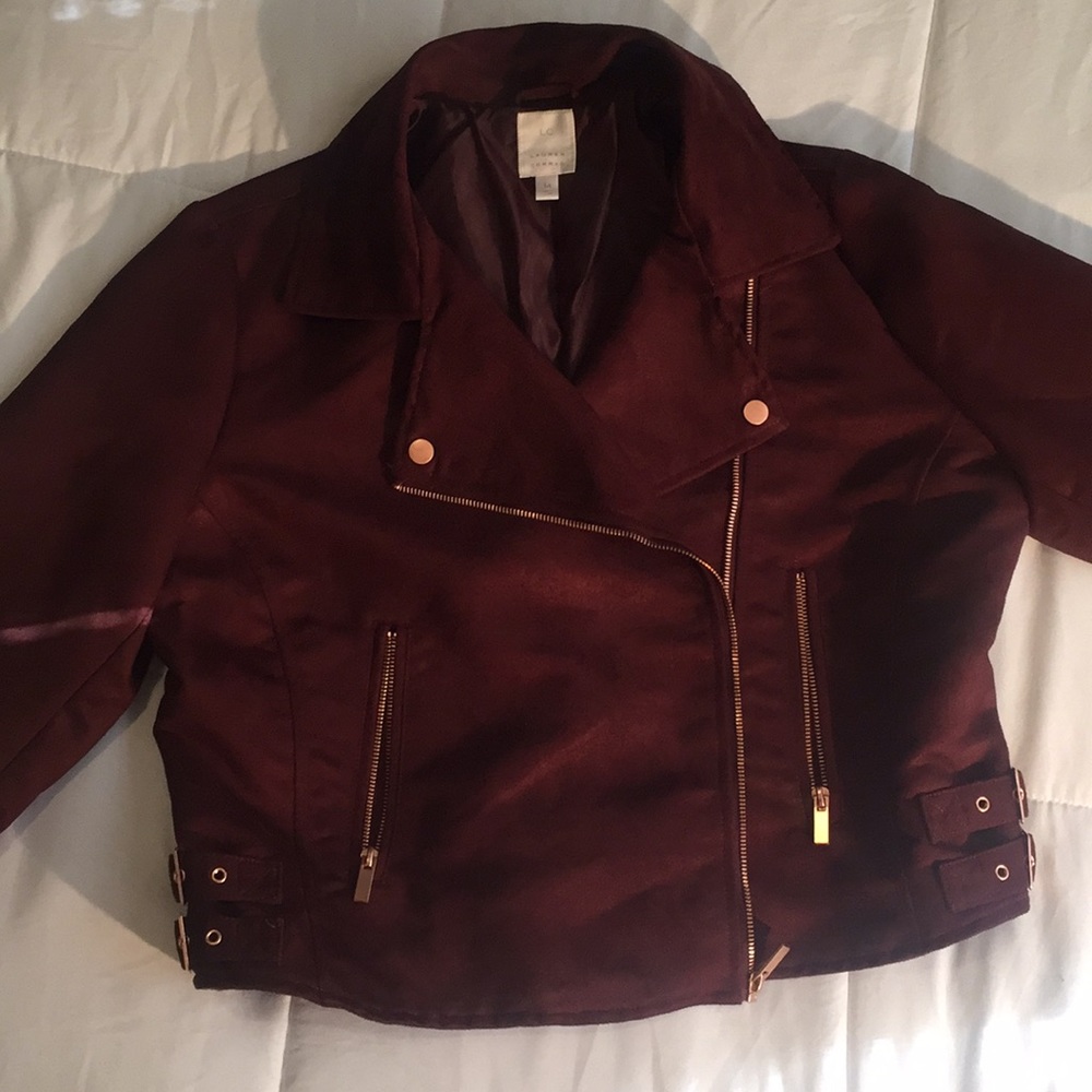 LC Suede Motorcycle Jacket